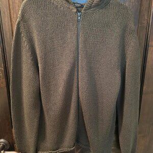 Di Adamo Italian knit hoodie sweater
